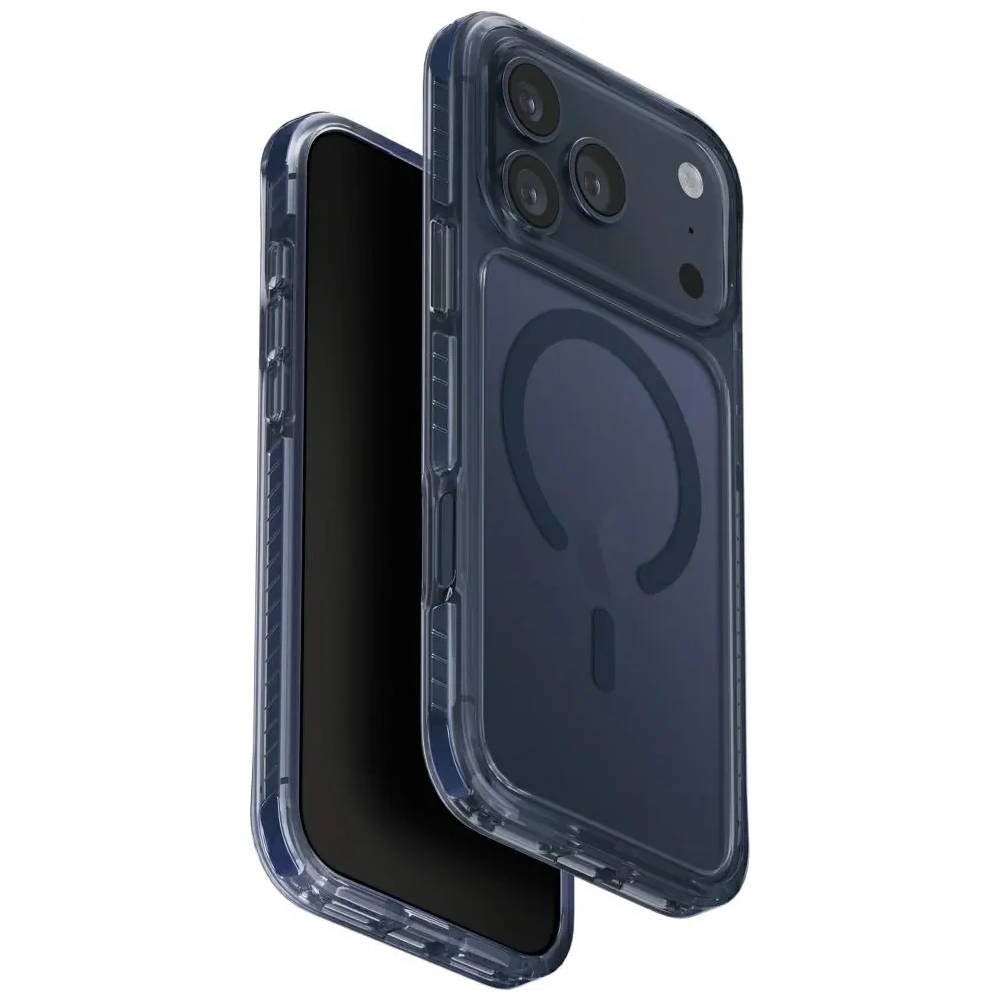 Etui UNIQ Combat do Apple iPhone 17 Pro Max MagClick Charging niebieski