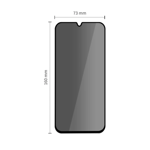 Szkło prywatyzujące Tech-Protect Glass Spy+ do Samsung Galaxy A16 4G / 5G / A26 5G / A17 4G / 5G Privacy [2 PACK]