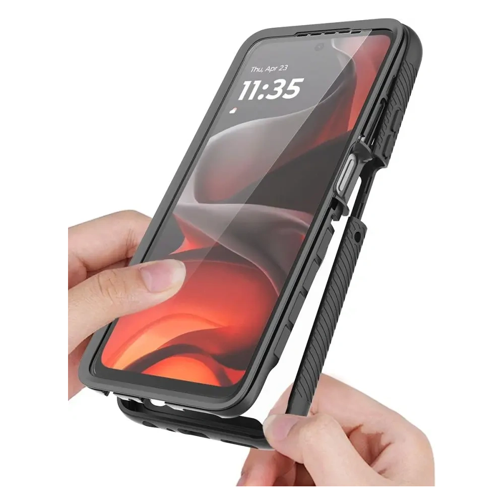 Etui Tech-Protect Defense do Motorola Moto G56 5G Black