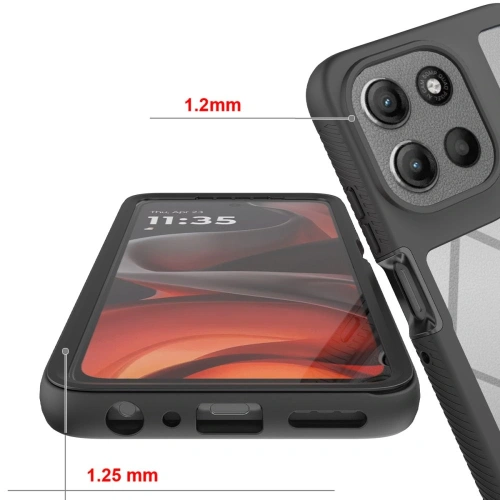 Etui Tech-Protect Defense do Motorola Moto G56 5G Black