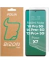 Folia hydrożelowa na ekran Bizon Glass Hydrogel Front do Xiaomi Redmi Note 13 Pro Plus 5G / Redmi Note 14 Pro 5G / Redmi Note 14 Pro Plus 5G / POCO X7