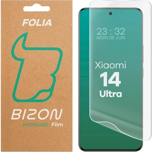 Folia hydrożelowa na ekran Bizon Glass Hydrogel Front do Xiaomi 14 Ultra