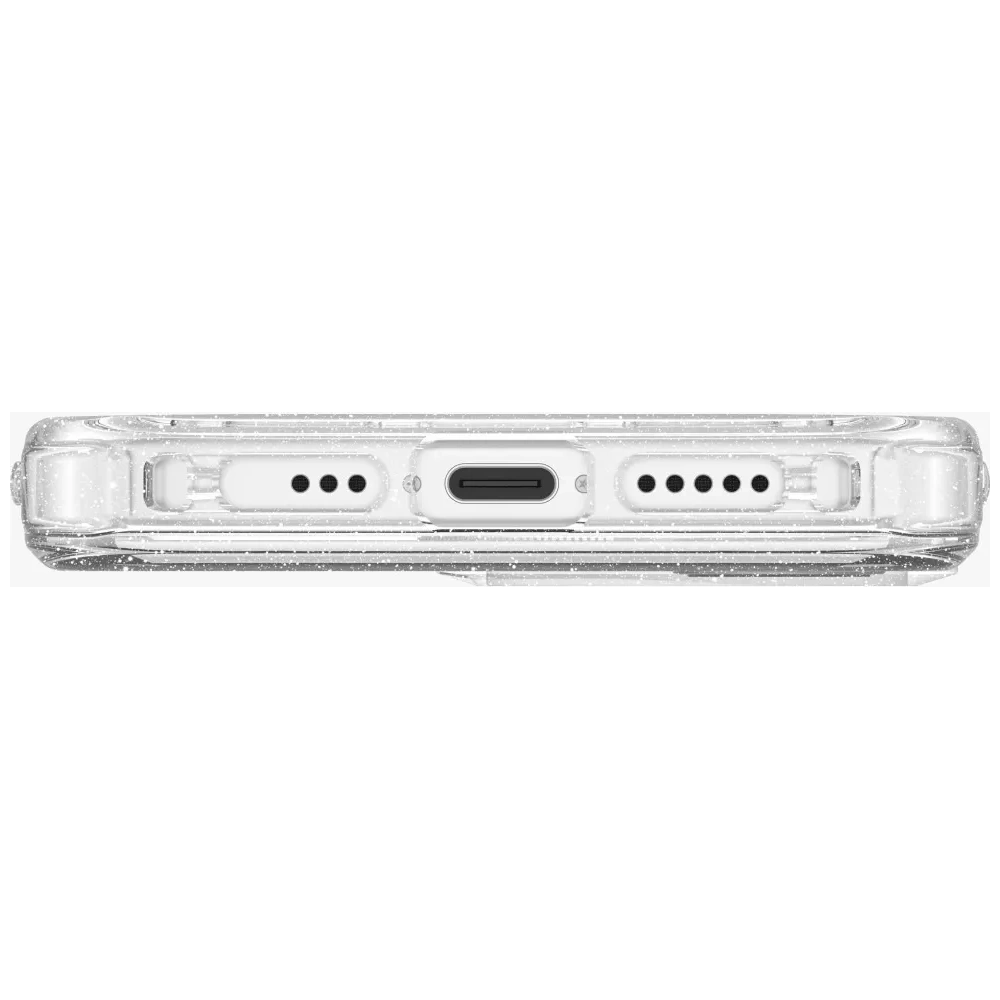 Etui UNIQ LifePro Xtreme do Apple iPhone 17 MagClick Charging przezroczysty/brokat