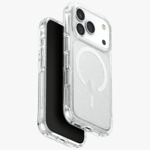 Etui UNIQ LifePro Xtreme do Apple iPhone 17 Pro MagClick Charging przezroczysty/brokat