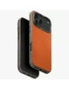 Etui UNIQ Lyden DS do Apple iPhone 17 Pro Max MagClick Charging pomarańczowo/szary