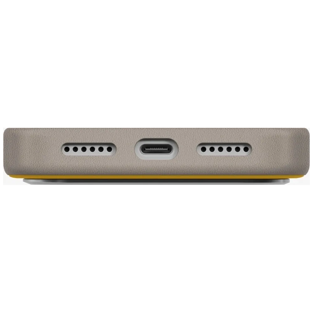 Etui UNIQ Lyden DS do Apple iPhone 17 Pro Max MagClick Charging zółto/szary