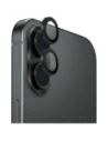 Szkło na obiektyw aparatu UNIQ Optix Aluminium Camera Lens Protector do Apple iPhone 17 z aplikatorem czarny
