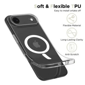 Etui Tech-Protect FlexAir MagSafe do Apple iPhone 17 Air Clear