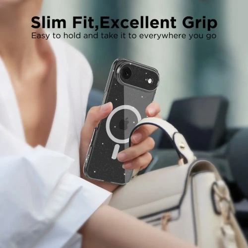 Etui Tech-Protect FlexAir MagSafe do Apple iPhone Air Glitter