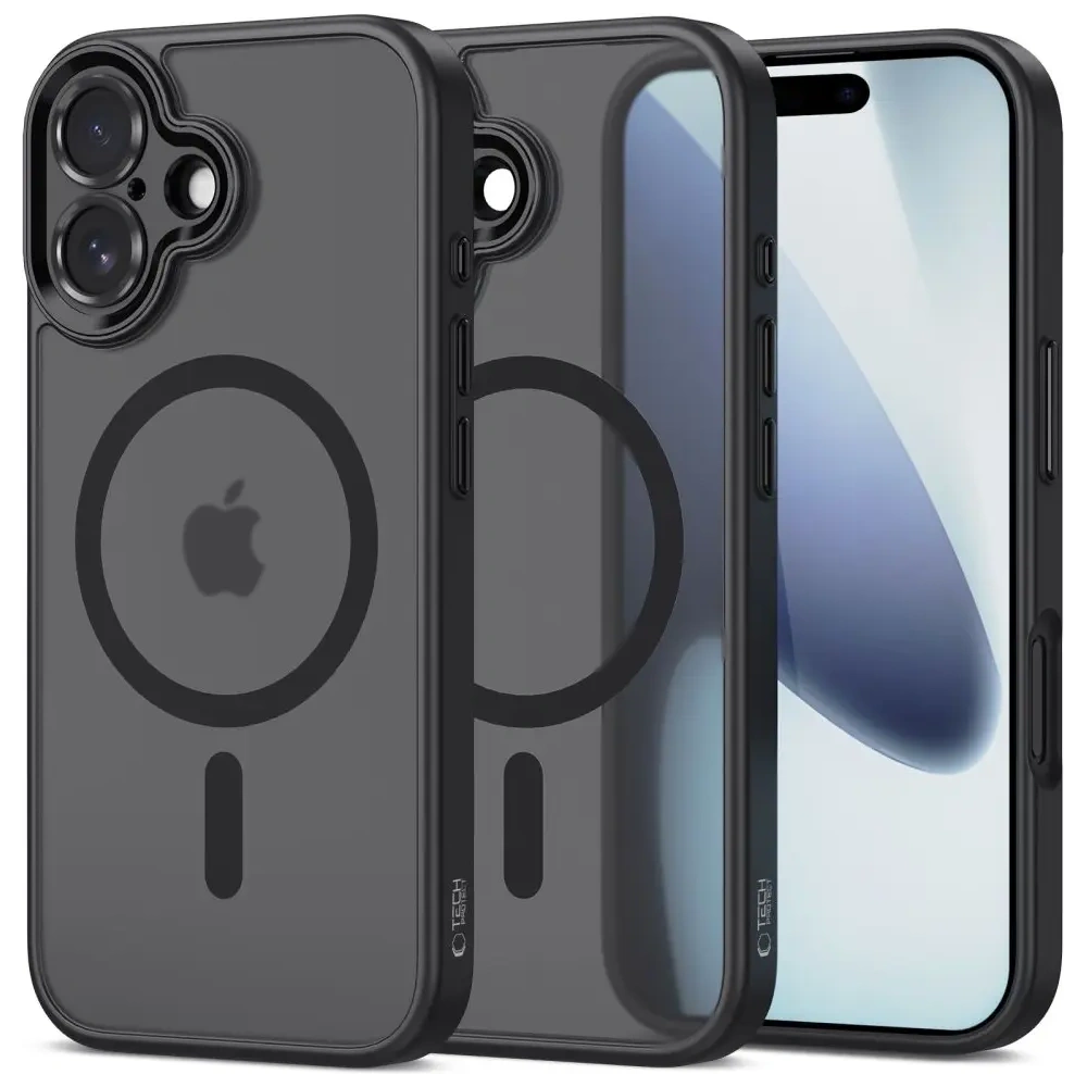 Etui Tech-Protect MagCam MagSafe do Apple iPhone 17 Matte Black