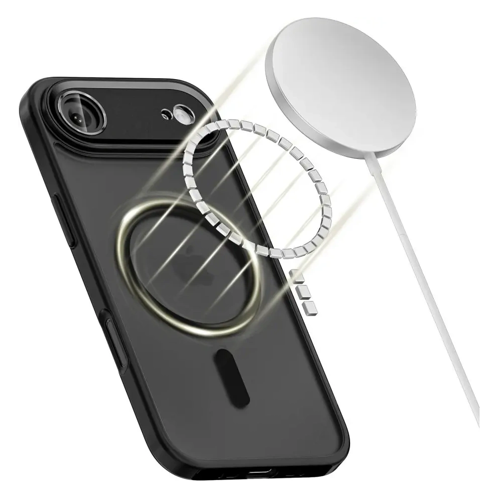 Etui Tech-Protect MagCam MagSafe do Apple iPhone 17 Air Matte Black