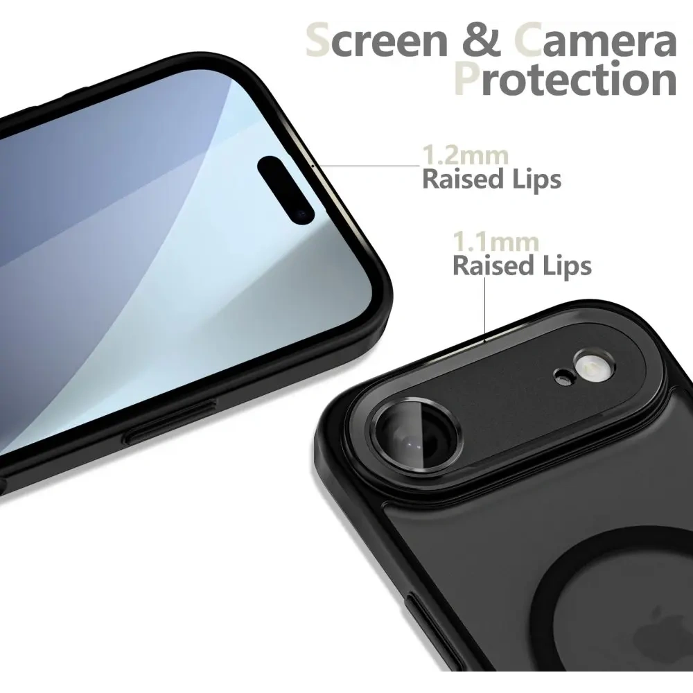 Etui Tech-Protect MagCam MagSafe do Apple iPhone 17 Air Matte Black
