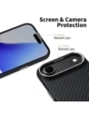 Etui Tech-Protect Ion Carbon MagSafe do Apple iPhone 17 Air Black/silver