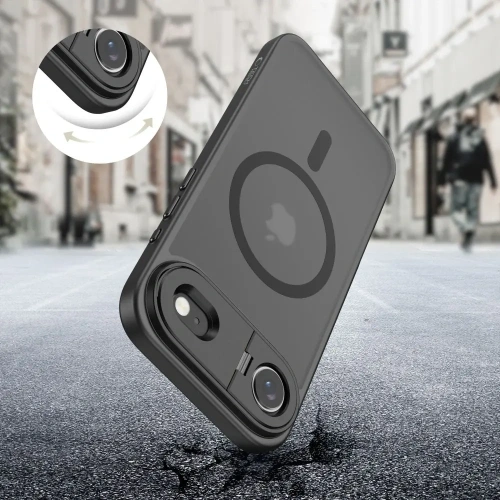 Etui Tech-Protect Magstand MagSafe do Apple iPhone Air Matte Black