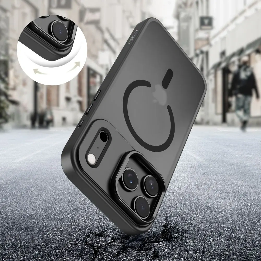 Etui Tech-Protect Magstand MagSafe do Apple iPhone 17 Pro Max Matte Black
