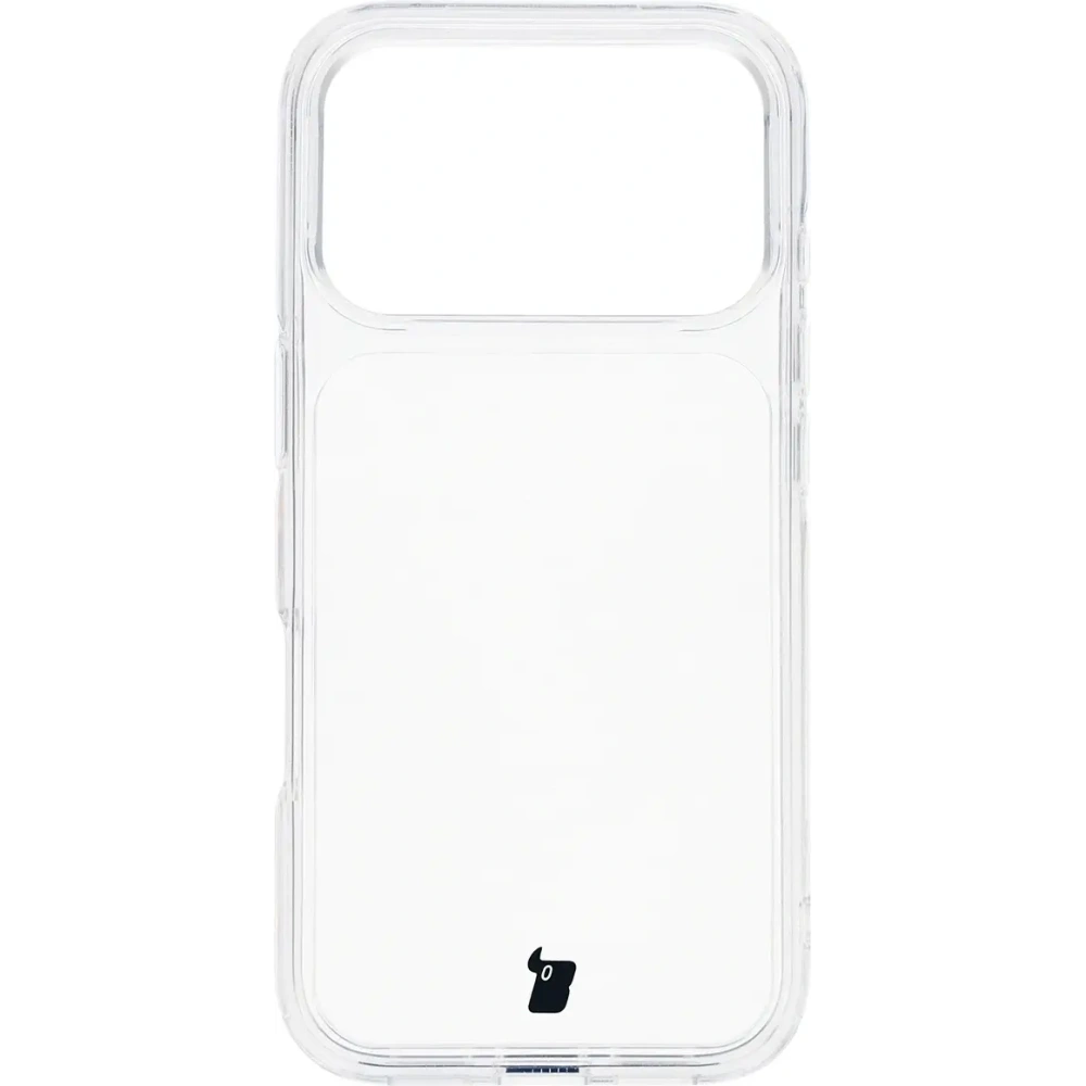 Etui Bizon Case Halo do Apple iPhone 17 Pro przezroczyste