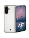 Etui Bizon Case Angelo do Samsung Galaxy A17 5G półprzezroczyste z beżową ramką