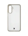 Etui Bizon Case Angelo do Samsung Galaxy A17 5G półprzezroczyste z beżową ramką