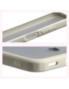 Etui Bizon Case Angelo do Samsung Galaxy A17 5G półprzezroczyste z beżową ramką