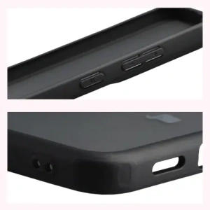 Bizon Case Angelo Samsung Galaxy S25 FE kouřový s černým rámem