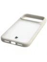 Etui Bizon Case Angelo do Apple iPhone 17 Pro Max półprzezroczyste z beżową ramką