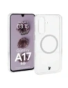 Etui z pierścieniem magnetycznym Bizon Case CrystalO Magnetic do Samsung Galaxy A17 5G przezroczyste