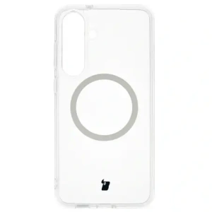 Bizon Case CrystalO Magnetic Samsung Galaxy S25 FE průhledný