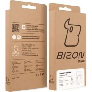 Bizon Case CrystalO Magnetic Samsung Galaxy S25 FE průhledný