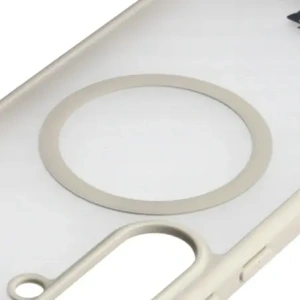 Bizon Case MatteO Magnetic Samsung Galaxy S25 FE kouřově béžový