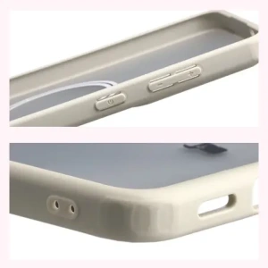 Bizon Case MatteO Magnetic Samsung Galaxy S25 FE kouřově béžový