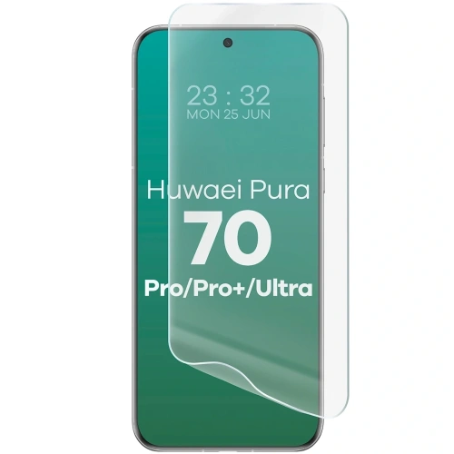 Folia hydrożelowa na ekran Bizon Glass Hydrogel Front do Huawei Pura 70 Pro / Pro+ Plus / Ultra