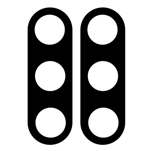 Szkło na aparat Bizon Glass Lens do Samsung Galaxy A17 5G [2 PACK]