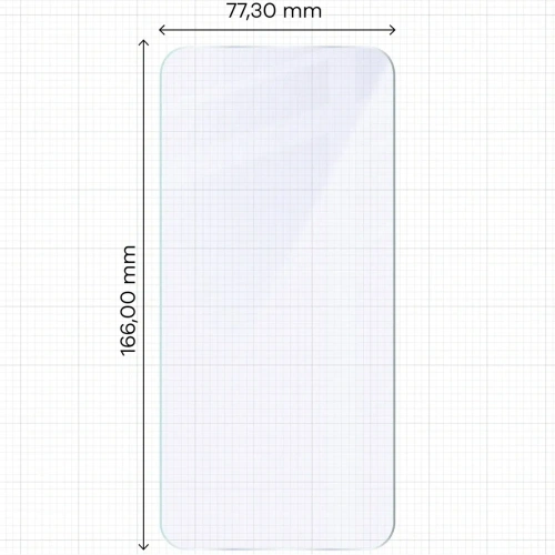 Elastyczne szkło hybrydowe Bizon Glass Mule do Xiaomi Redmi 15 5G