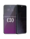 Prywatyzujące szkło hybrydowe Bizon Glass Mule Shadow do Nothing Phone (3) matowe