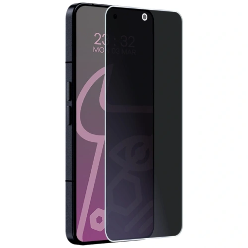 Prywatyzujące szkło hybrydowe Bizon Glass Mule Shadow do Nothing Phone (3) matowe