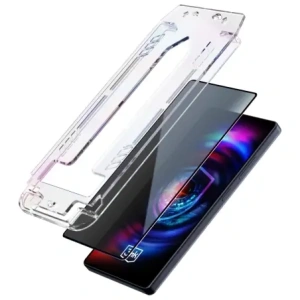 Szkło hartowane 3MK HardGlass Max Privacy z aplikatorem do Apple iPhone 15 Plus / 16 Plus