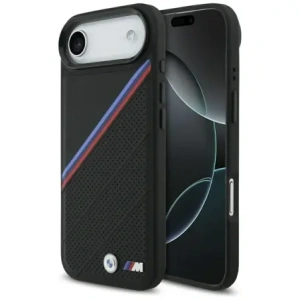 BMW M Tricolor Metal Logo MagSafe Apple iPhone Air černý