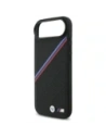 Etui BMW M Tricolor Metal Logo MagSafe do Apple iPhone 17 Air czarny