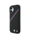 Etui BMW M Tricolor Metal Logo MagSafe do Apple iPhone 17 czarny