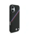 Etui BMW M Tricolor Metal Logo MagSafe do Apple iPhone 17 czarny