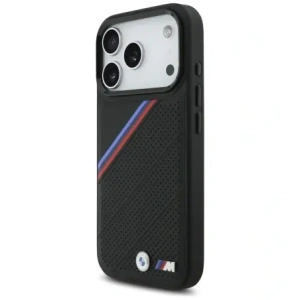 BMW M Tricolor Metal Logo MagSafe Apple iPhone 17 Pro černý