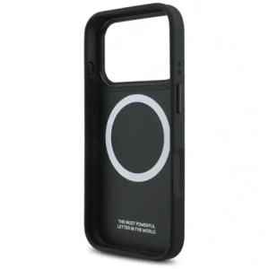 BMW M Tricolor Metal Logo MagSafe Apple iPhone 17 Pro černý
