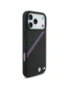 Etui BMW M Tricolor Metal Logo MagSafe do Apple iPhone 17 Pro Max czarny