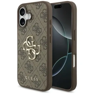 Etui Guess 4G Big Logo do Apple iPhone 17 brązowy