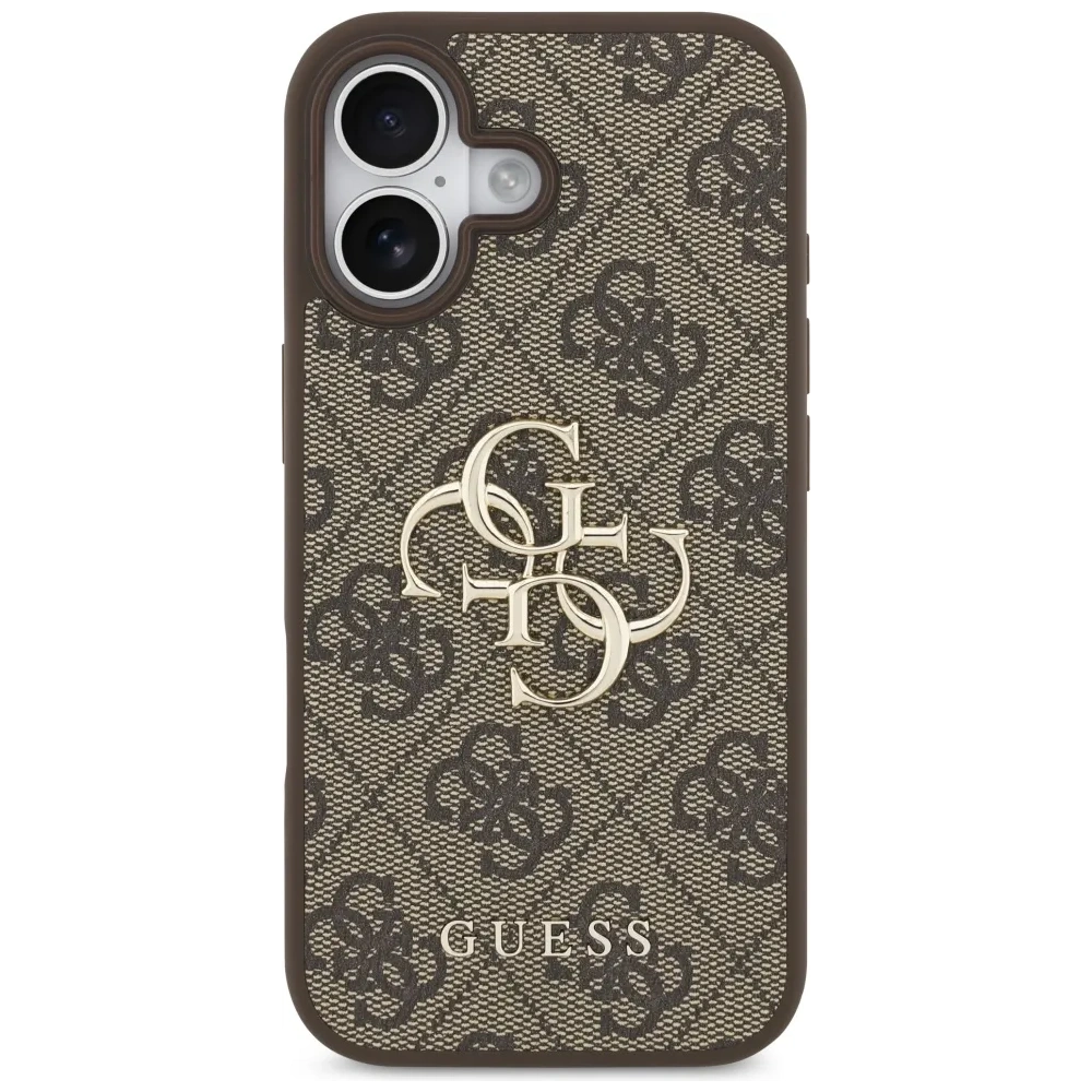 Etui Guess 4G Big Logo do Apple iPhone 17 brązowy