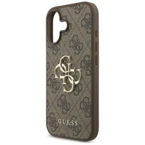 Guess 4G Velké logo Apple iPhone 17 hnědý