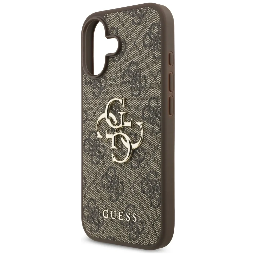 Etui Guess 4G Big Logo do Apple iPhone 17 brązowy