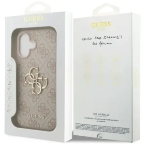 Etui Guess 4G Big Logo do Apple iPhone 17 różowy