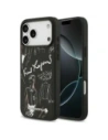 Etui Karl Lagerfeld Grained Pattern & Logo MagSafe do Apple iPhone 17 Pro Max czarny