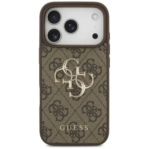 Etui Guess 4G Big Logo do Apple iPhone 17 Pro brązowy